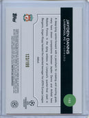 2024-25 Topps UEFA Club Competitions Jayden Danns Neon Green Inferno 123/199