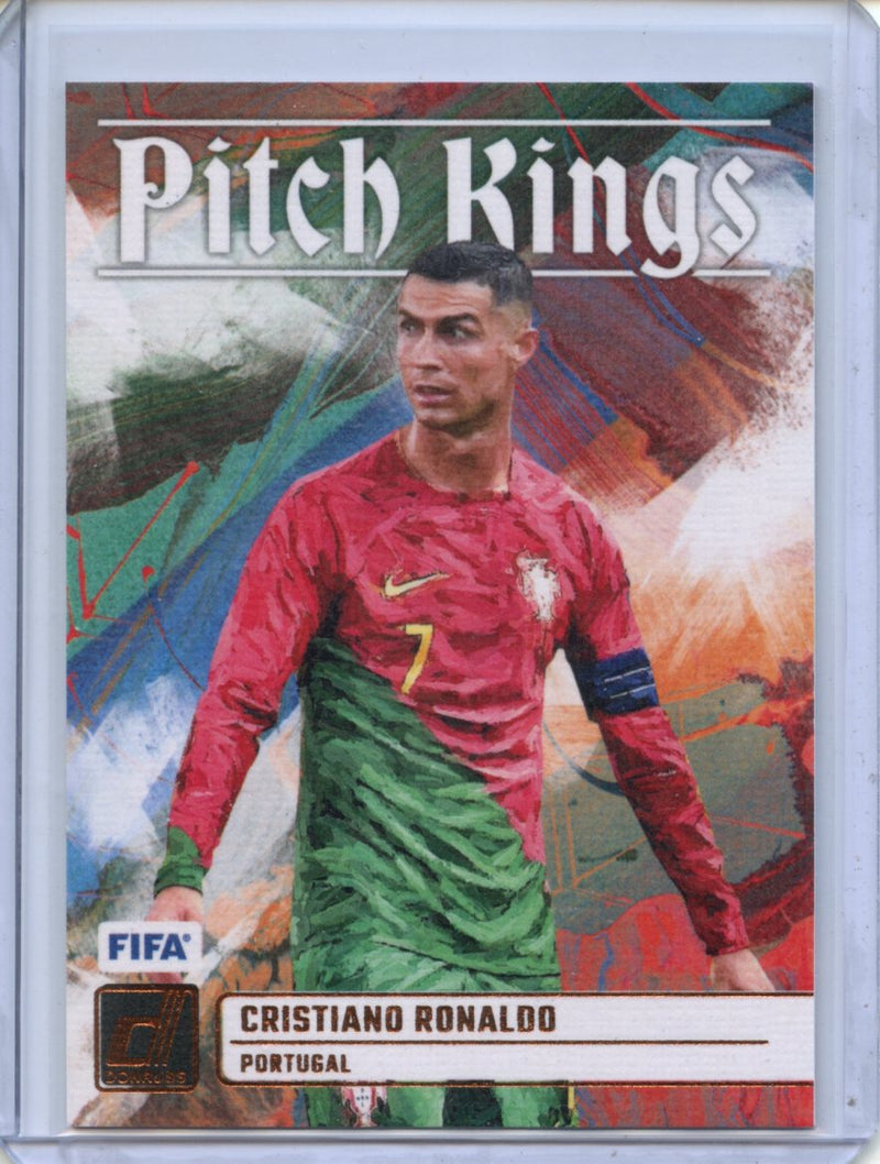 2023-24 Donruss FIFA Cristiano Ronaldo Pitch Kings