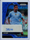 2024-25 Panini Prizm Premier League Savinho Blue Shimmer Autograph