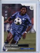 2023-24 Topps UEFA CC Didier Drogba Historic Hat Tricks