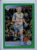 2024-25 Topps Merlin UEFA Club Comps Erling Haaland Green 59/99