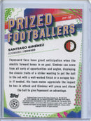 2023-24 Topps Finest UEFA Club Competitions Santiago Gimenez Prized Footballers PF-10