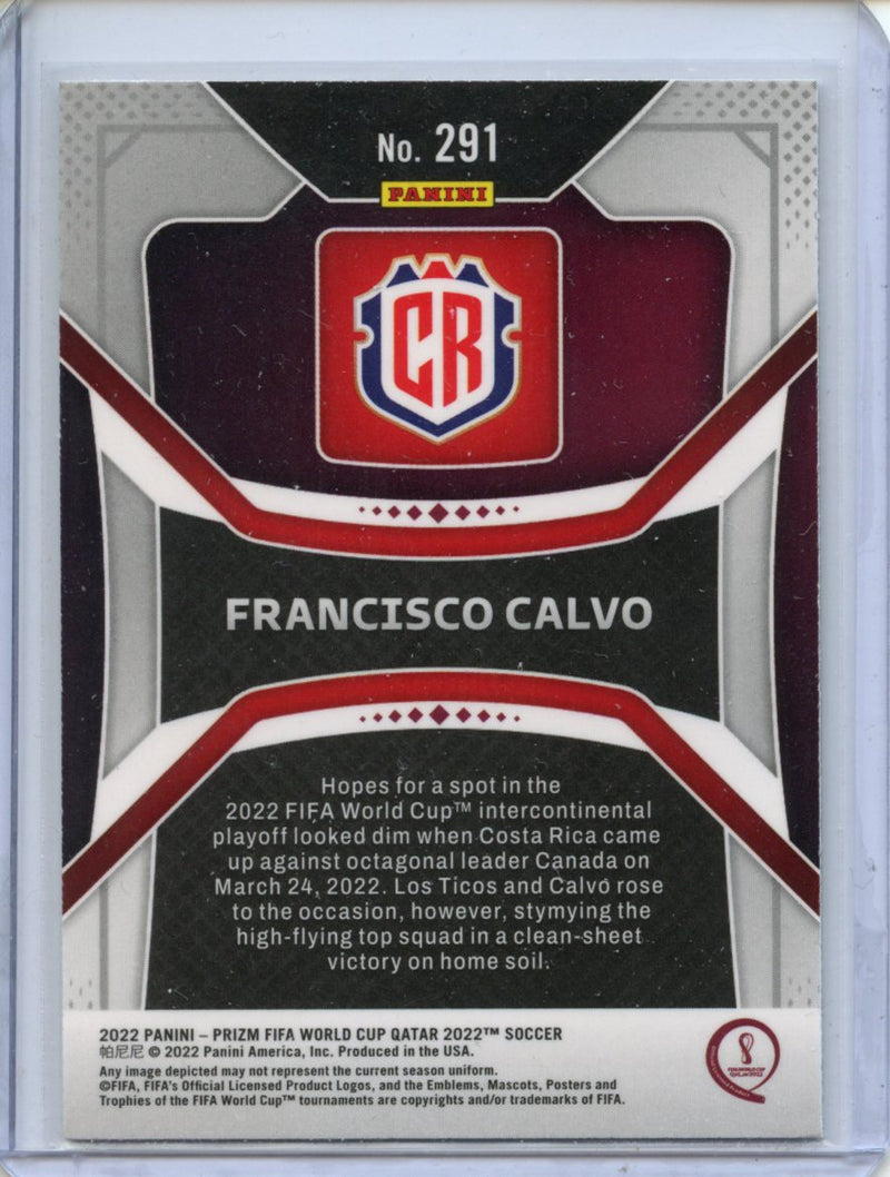 2022 Panini Prizm FIFA World Cup Qatar Fransisco Calvo