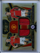 2023-24 Select Premier League Rasmus Hojlund/ Alejandro Garnacho Dual Swatches