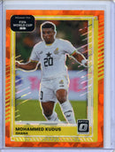 2025-26 Donruss Road to FIFA World Cup Mohammed Kudus Optic Orange Ice 67/99