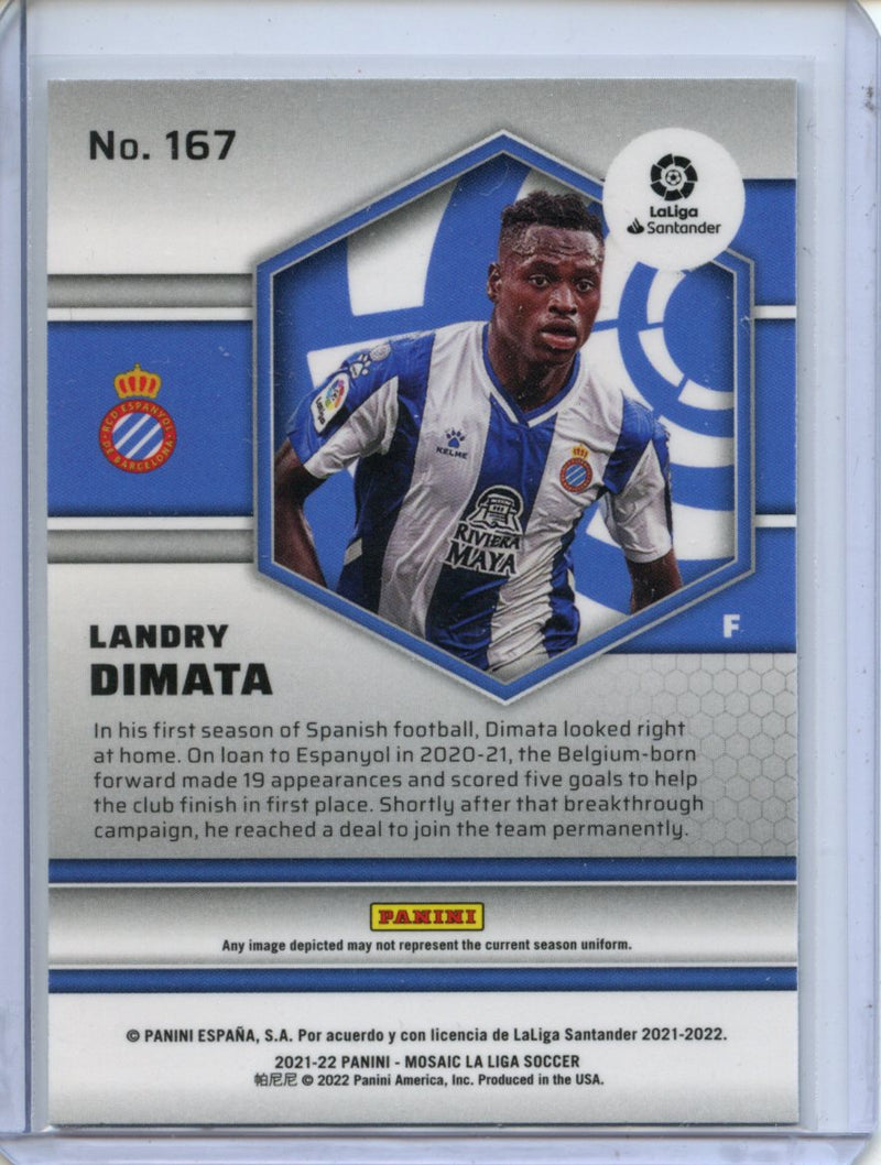 2021-22 Mosaic La Liga Landry Dimata