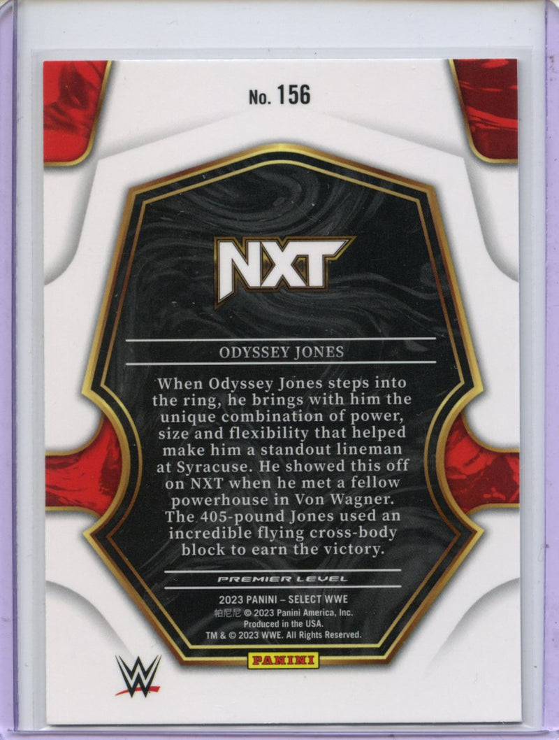 2023 Panini Select WWE Odyssey Jones Premier Level