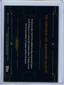 2024 Topps Dune Chrome The Sardaukar And Harkonnen Alliance Blue Sonar 63/225