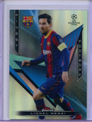 2020-21 Topps Finest UEFA Champions League Soccer Lionel Messi Finest Footwork