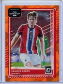 2025-26 Donruss Road to FIFA World Cup Sander Berge Optic Orange Ice 60/99