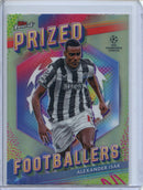 2023-24 Topps Finest UEFA Club Competitions Alexander Isak Prized Footballers PF-14