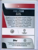 2025-26 Topps Chrome UEFA Club Comps Sean Steur