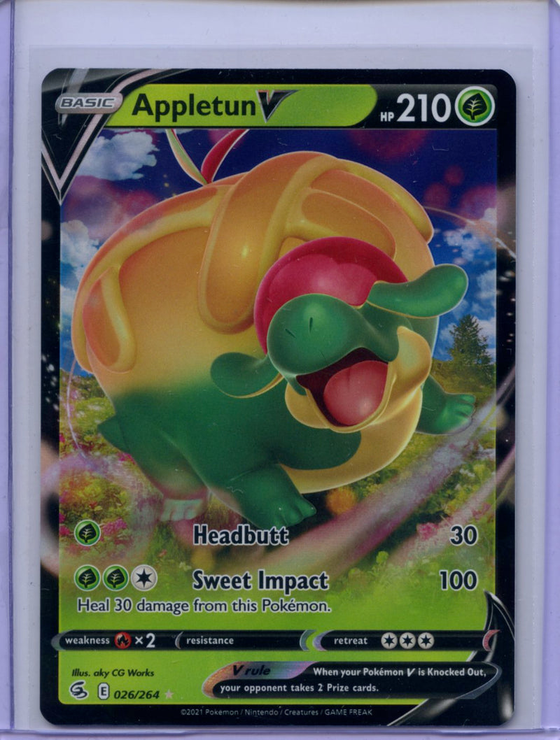 Pokemon TCG Fusion Strike Appletun V 26/264