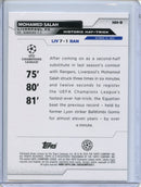 2023-24 Topps UEFA CC Mohamed Salah Historic Hat Tricks