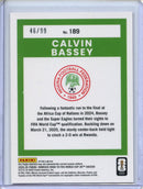 2025-26 Donruss Road to FIFA World Cup Calvin Bassey Optic Orange Ice 46/99