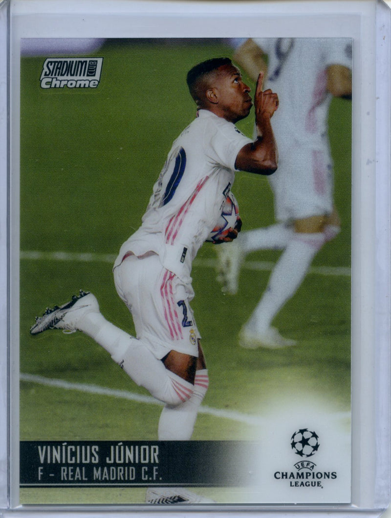 2020-21 Topps Stadium Club Chrome UEFA Champions League Vinicius Junior