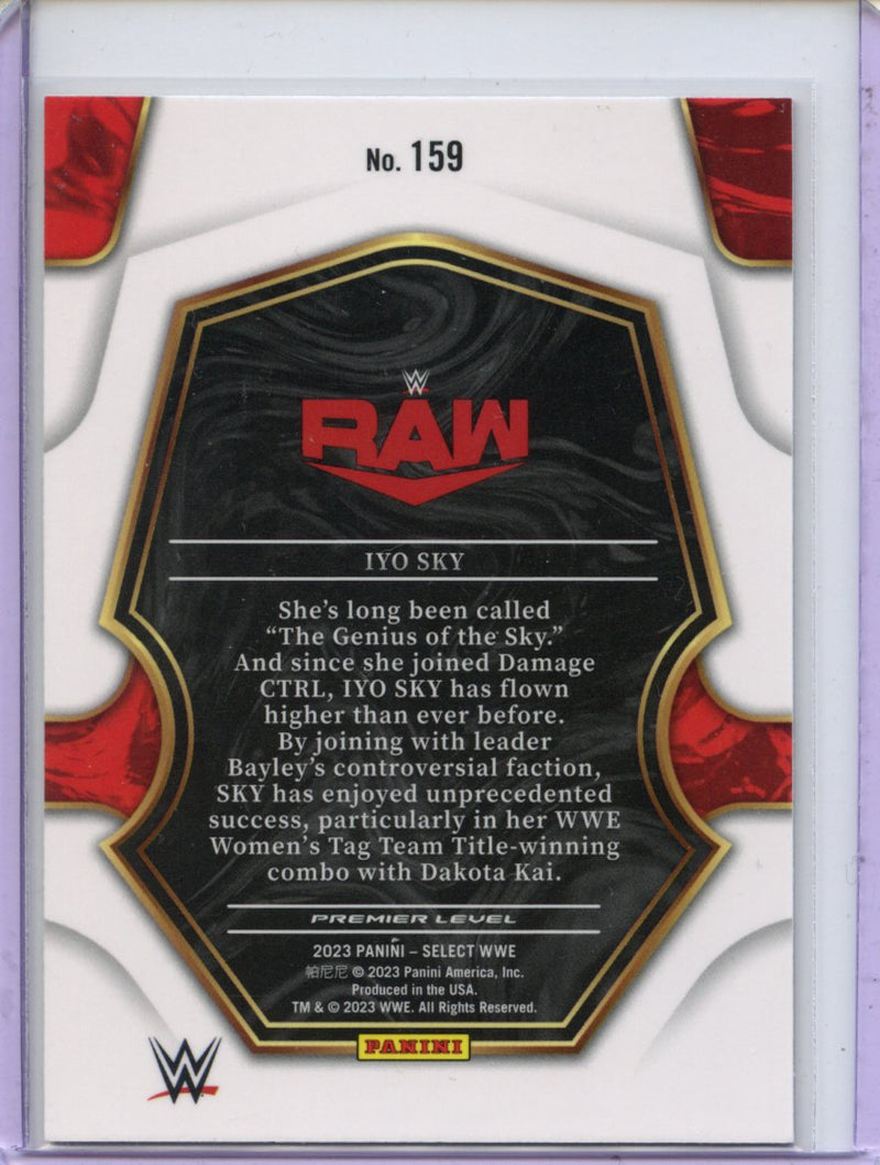 2023 Panini Select WWE Iyo Sky Premier Level