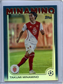 2024-25 Topps UEFA Club Competitions Takumi Minamino Navy Blue 73/275