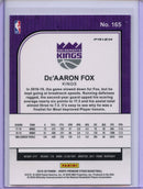2019-20 Hoops Premium De'Aaron Fox Flash