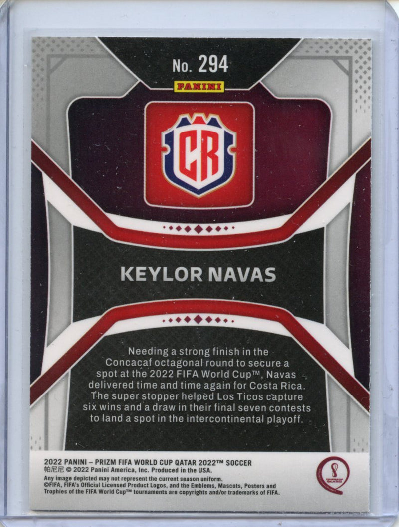 2022 Panini Prizm FIFA World Cup Qatar Keylor Navas