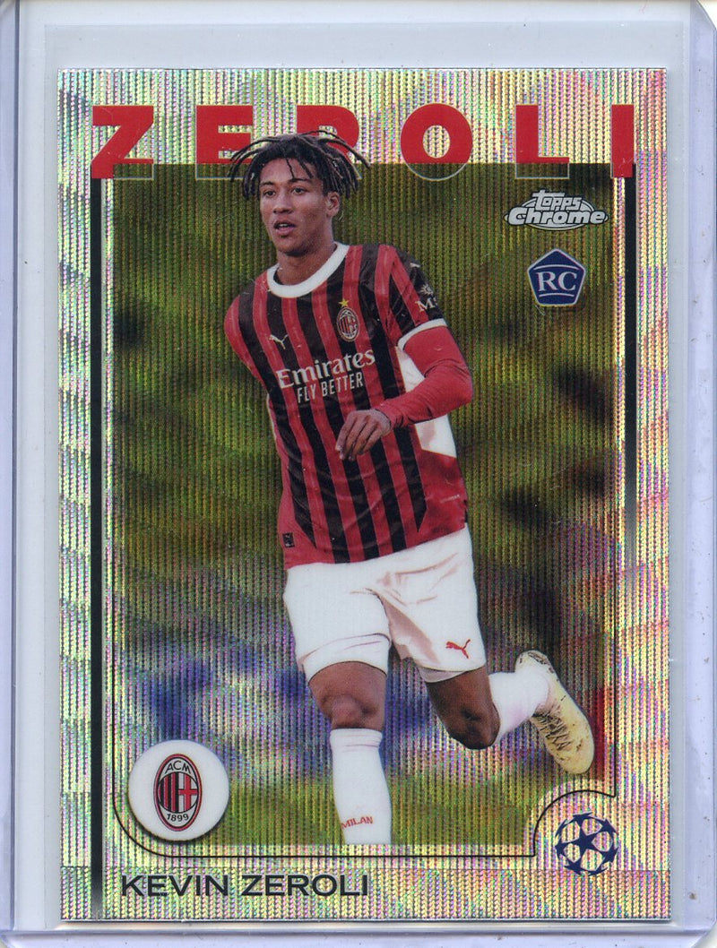 2024-25 Topps Chrome UEFA Club Comps Kevin Zeroli Wave