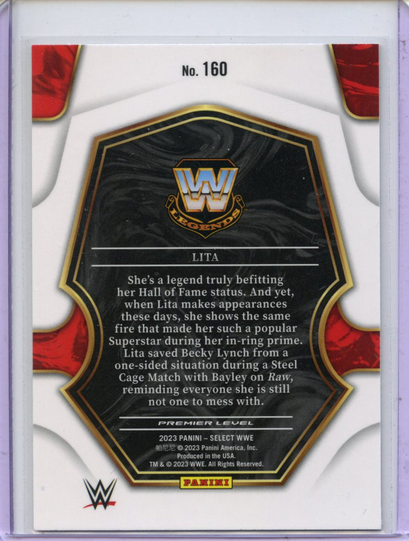 2023 Panini Select WWE Lita Premier Level
