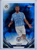 2023-24 Topps Chrome UEFA Club Competitions Rodri Sapphire