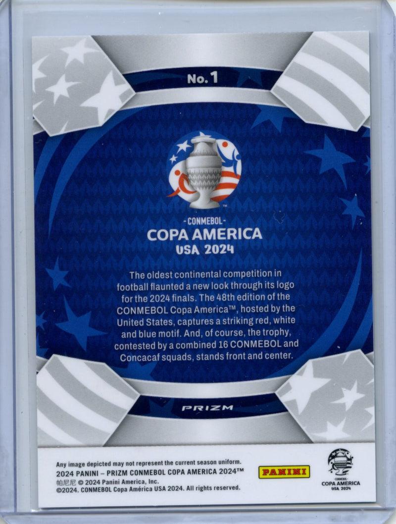 2024 Panini Prizm Copa America CONMEBOL Copa America Logo