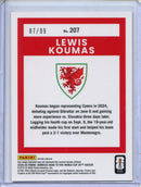 2025-26 Donruss Road to FIFA World Cup Lewis Koumas Optic Orange Ice 87/99