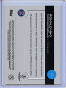 2024-25 Topps Chrome Sapphire UEFA Club Comps Ronaldinho Image Variations