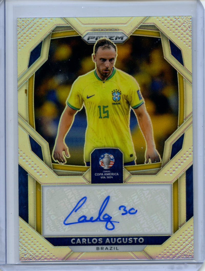 2024 Panini Prizm Copa America Carlos Augusto Signatures Silver 43/99