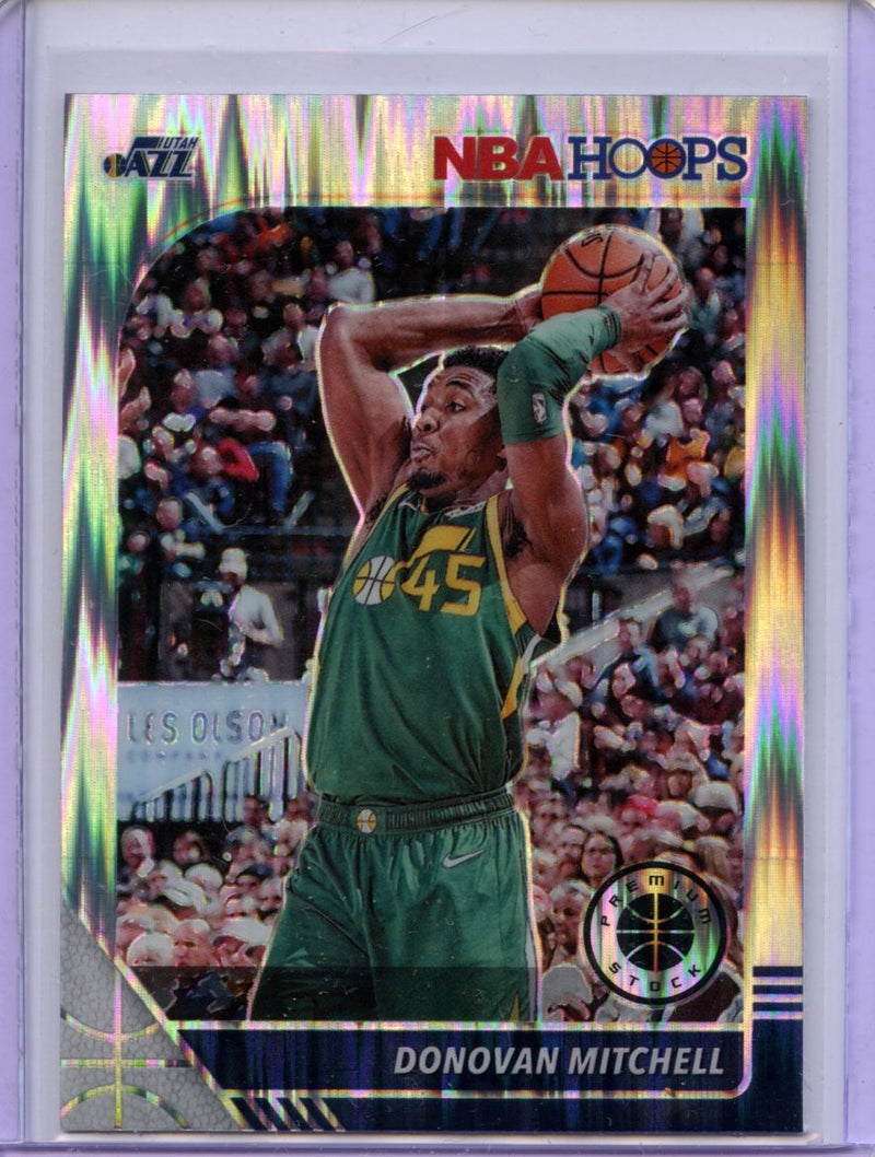 2019-20 Hoops Premium Donovan Mitchell Flash