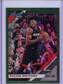 2019-20 Panini Donruss Hassan Whiteside Green Flood