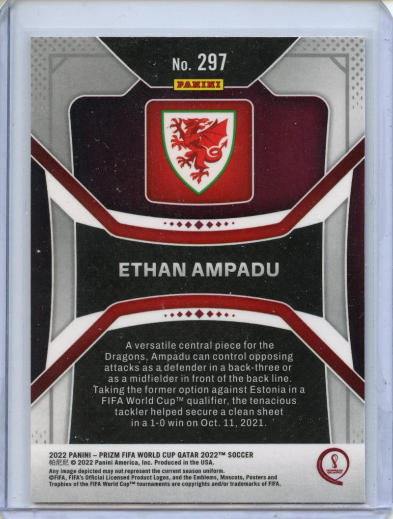 2022 Panini Prizm FIFA World Cup Qatar Ethan Ampadu