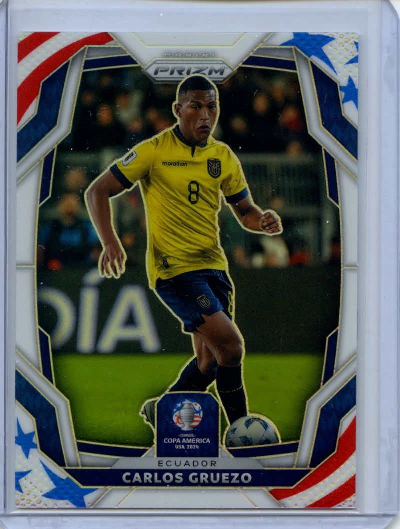 2024 Panini Prizm Copa America Carlos Gruezo Stars And Stripes Prizm 11/24