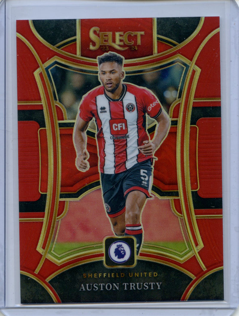 2023-24 Select Premier League Auston Trusty Mezzanine Red