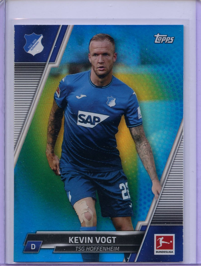 2021-22 Topps Bundesliga Soccer Kevin Vogt Blue Foil 70/99