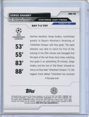 2023-24 Topps UEFA CC Serge Gnabry Historic Hat Tricks