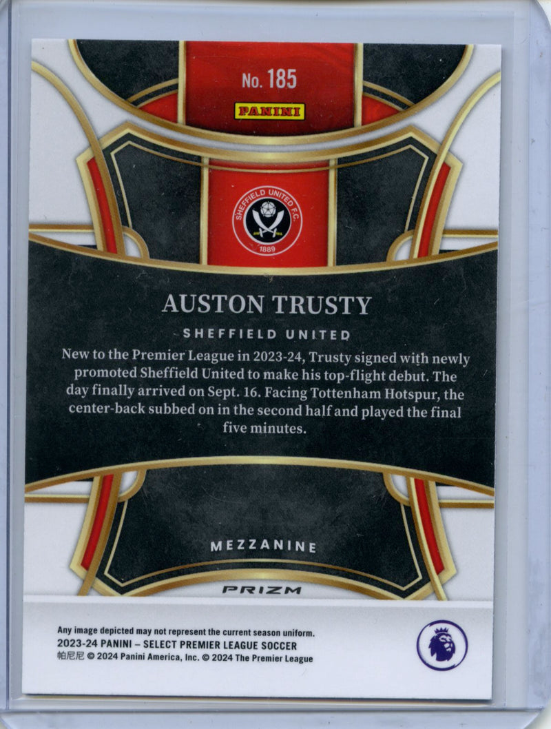 2023-24 Select Premier League Auston Trusty Mezzanine Red