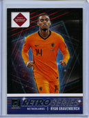 2021-22 Panini Donruss Road To Qatar Ryan Gravenberch Retro Series