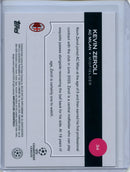 2024-25 Topps UEFA Club Competitions Kevin Zeroli Purple Flowfractor