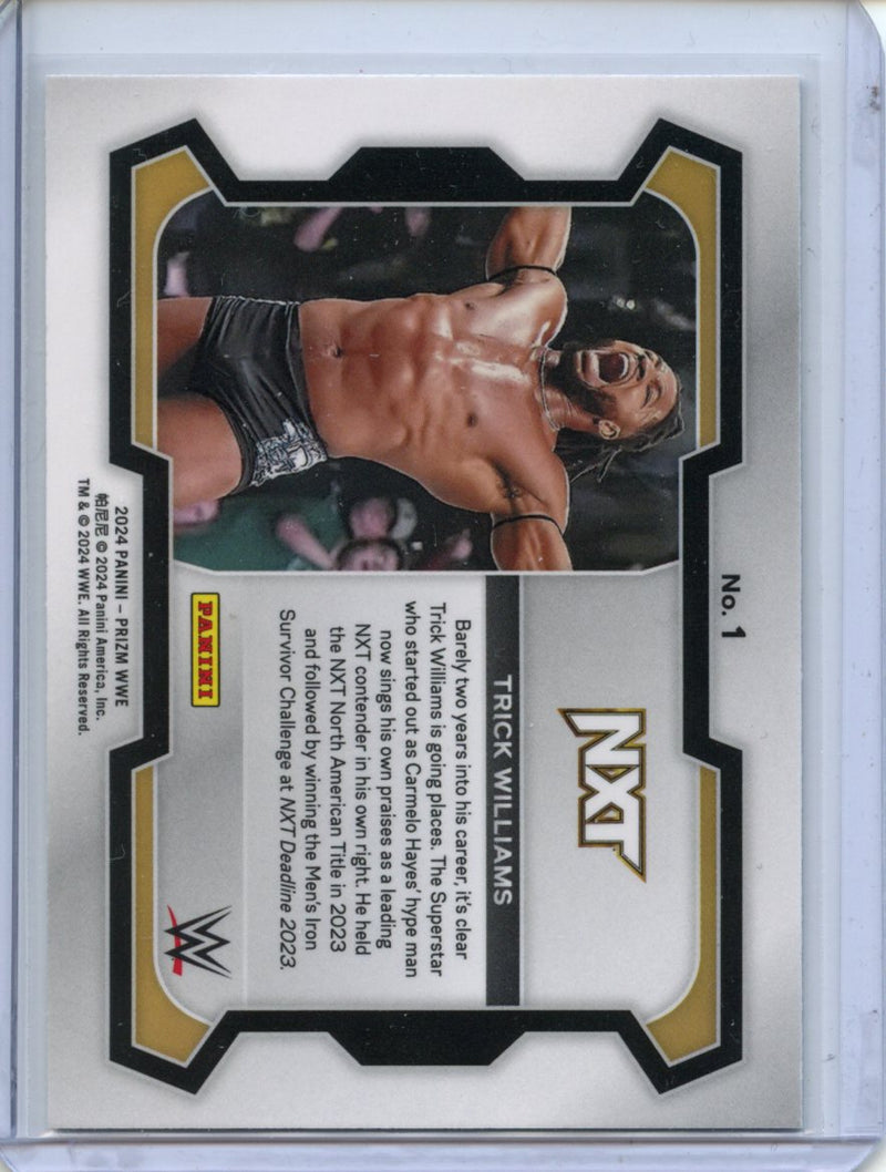 2024 Prizm WWE Trick Williams
