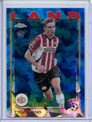 2024-25 Topps Chrome Sapphire UEFA Club Comps Tygo Land