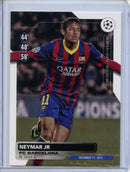 2023-24 Topps UEFA CC Neymar Jr Historic Hat Tricks