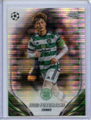 2023-24 Topps Chrome UEFA Kyogo Furuhashi Pulsar Refractor