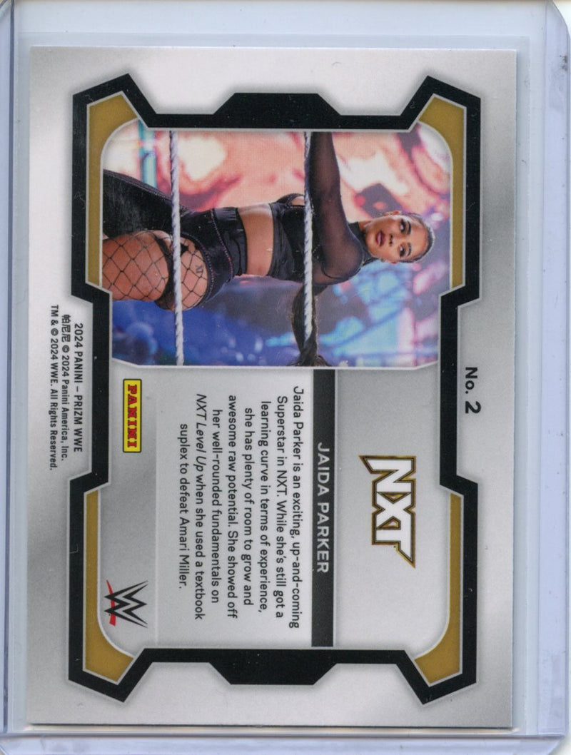 2024 Prizm WWE Jaida Parker