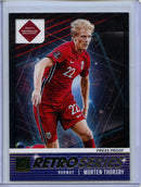 2021-22 Panini Donruss Road To Qatar Morten Thorsby Retro Series Press Proof