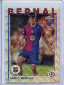 2024-25 Topps Chrome UEFA Club Comps Marc Bernal Wave