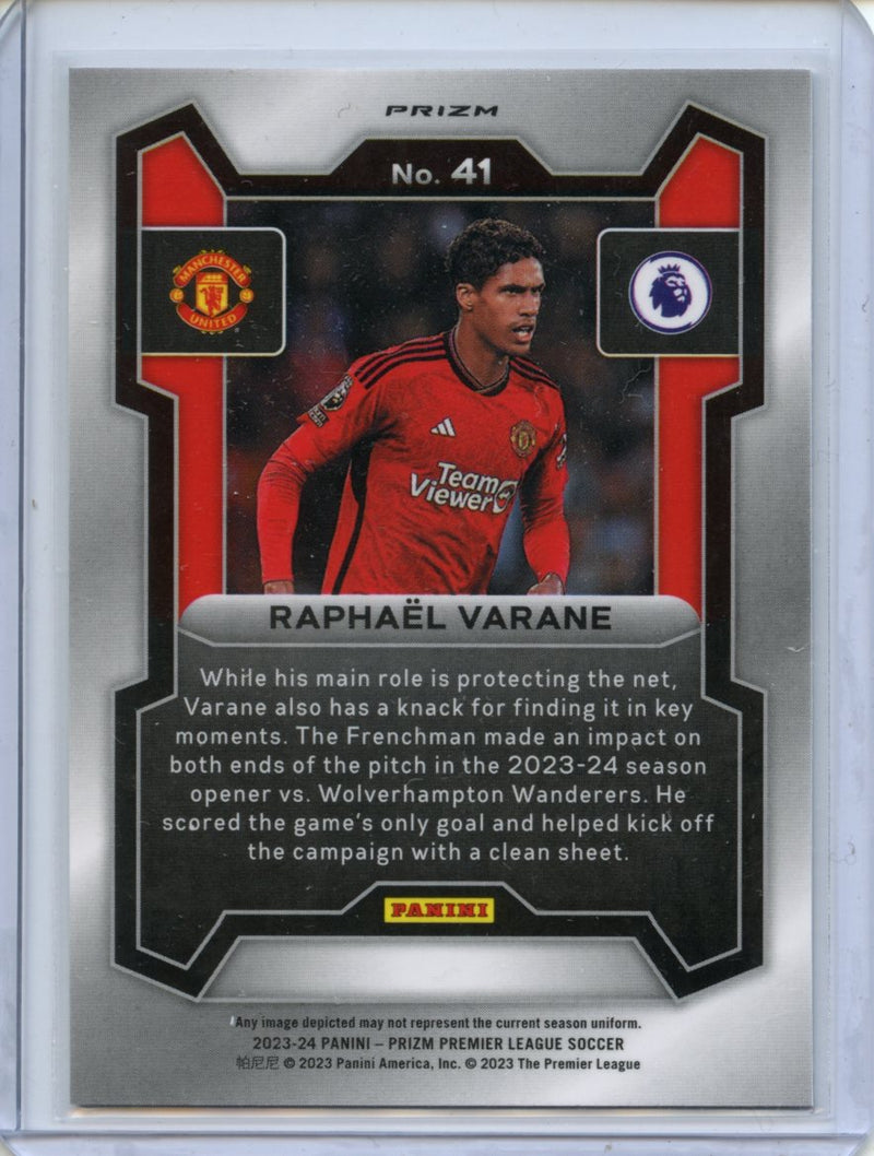 2023-24 Prizm Premier League Raphael Varane Breakaway Prizm