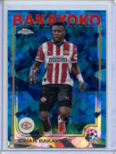 2024-25 Topps Chrome Sapphire UEFA Club Comps Johan Bakayoko
